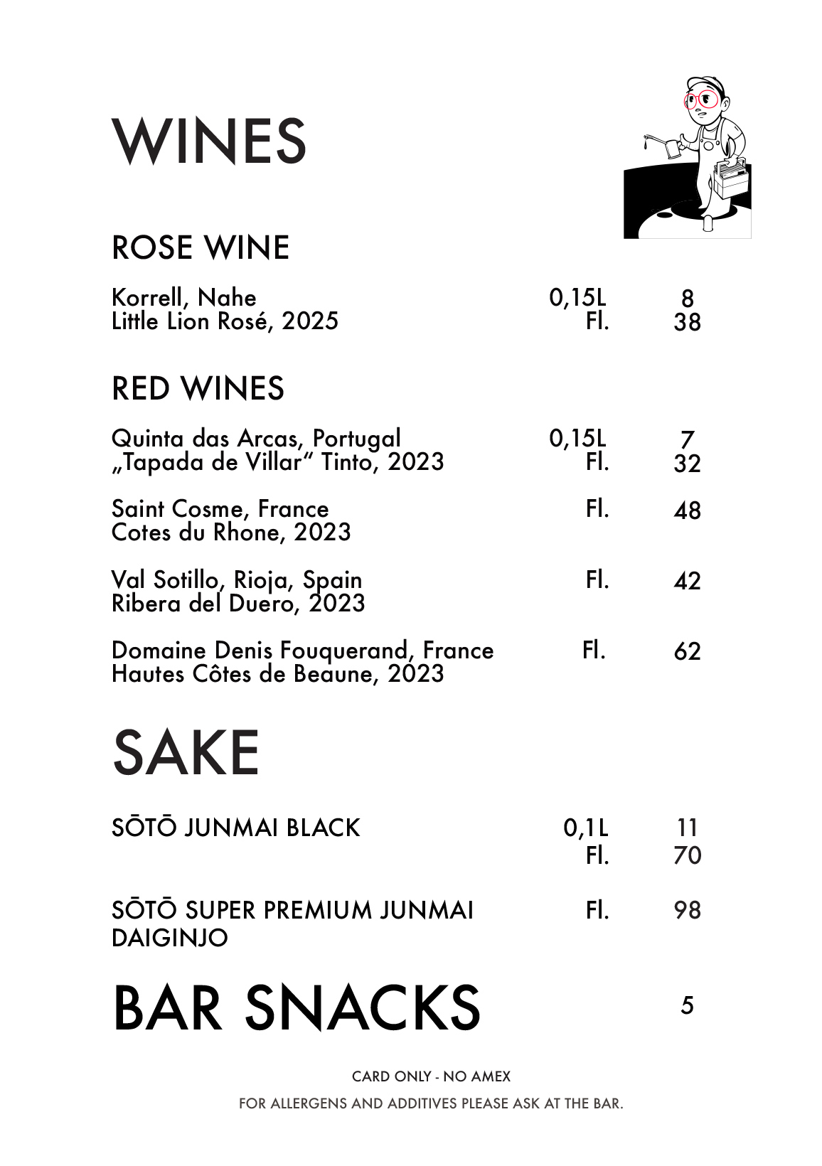 Menu page 7